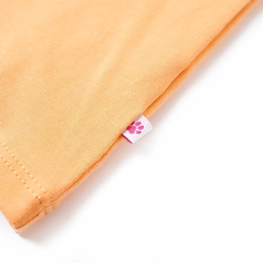 Débardeur enfant orange vif 140