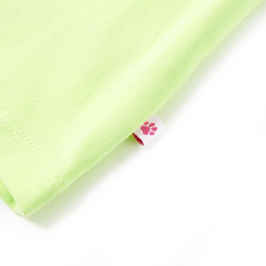 Débardeur enfant jaune fluo 104