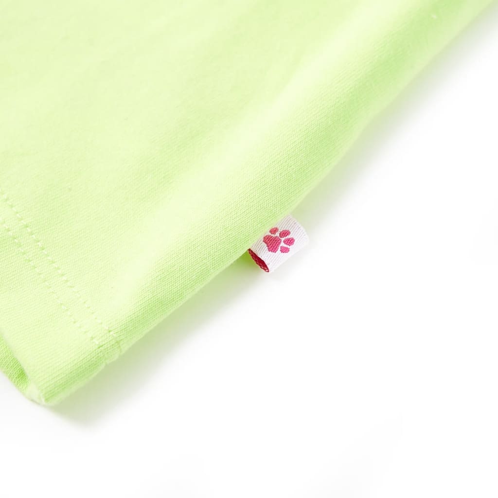 Débardeur enfant jaune fluo 128