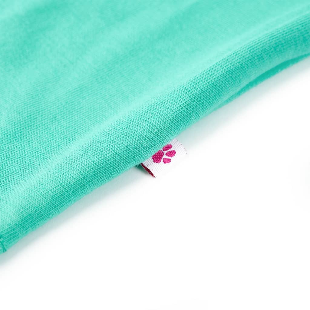 T-shirt enfant vert menthe 128