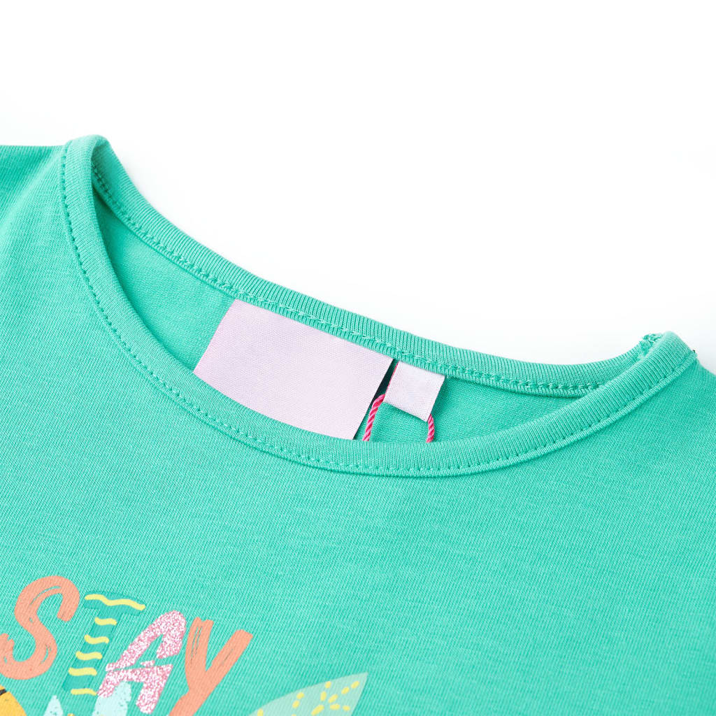Kids' T-shirt Mint Green 140