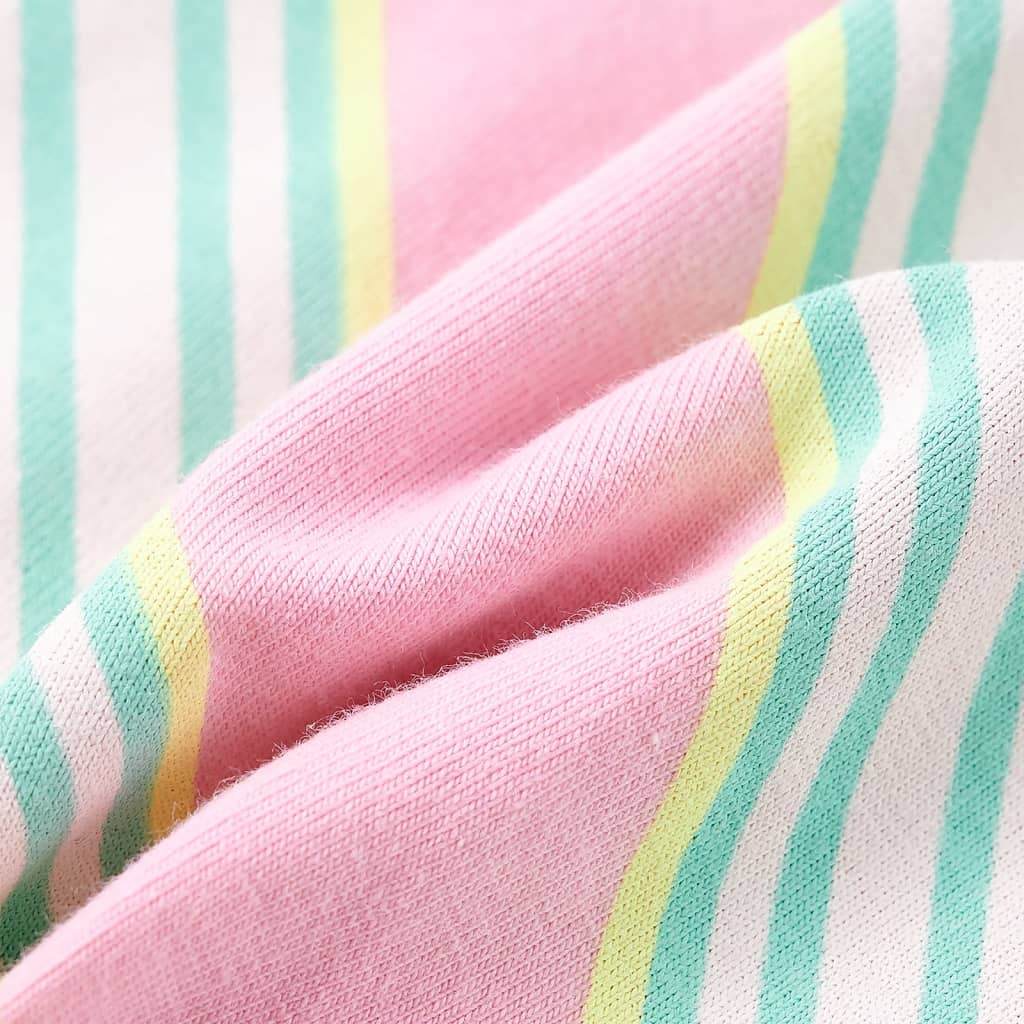 Kinderkleid mit Kordelzug Ärmellos Rosa 116