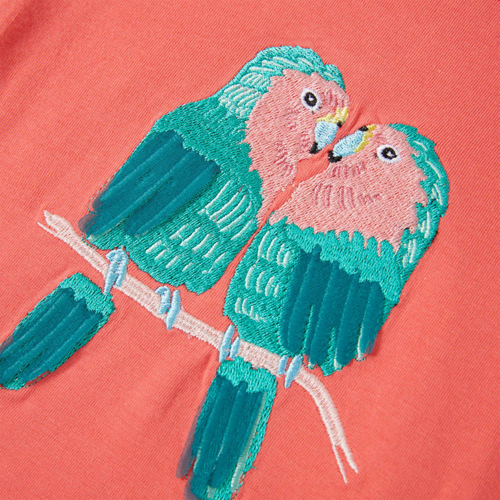T-shirt enfant rose corail 104