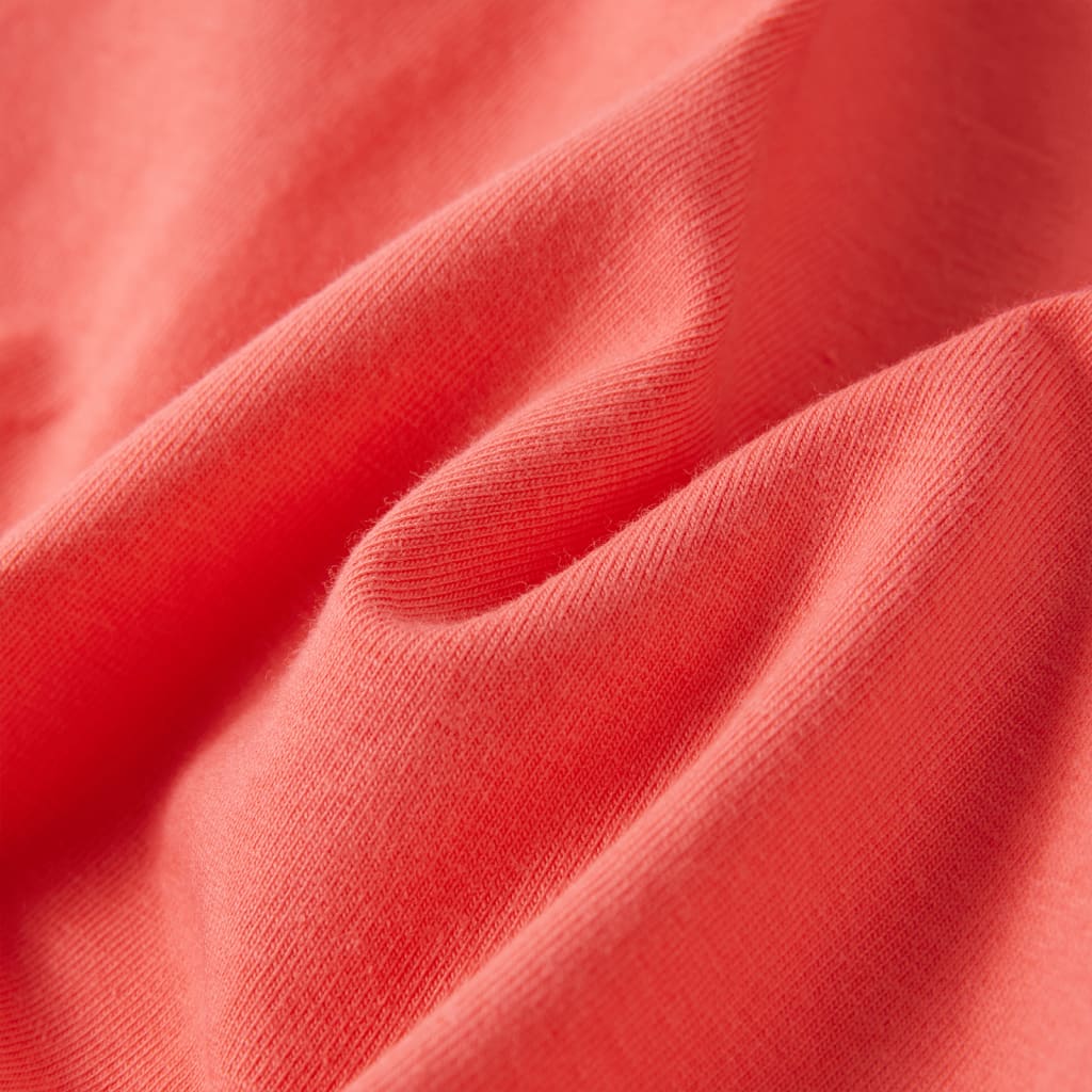 T-shirt enfant rose corail 104