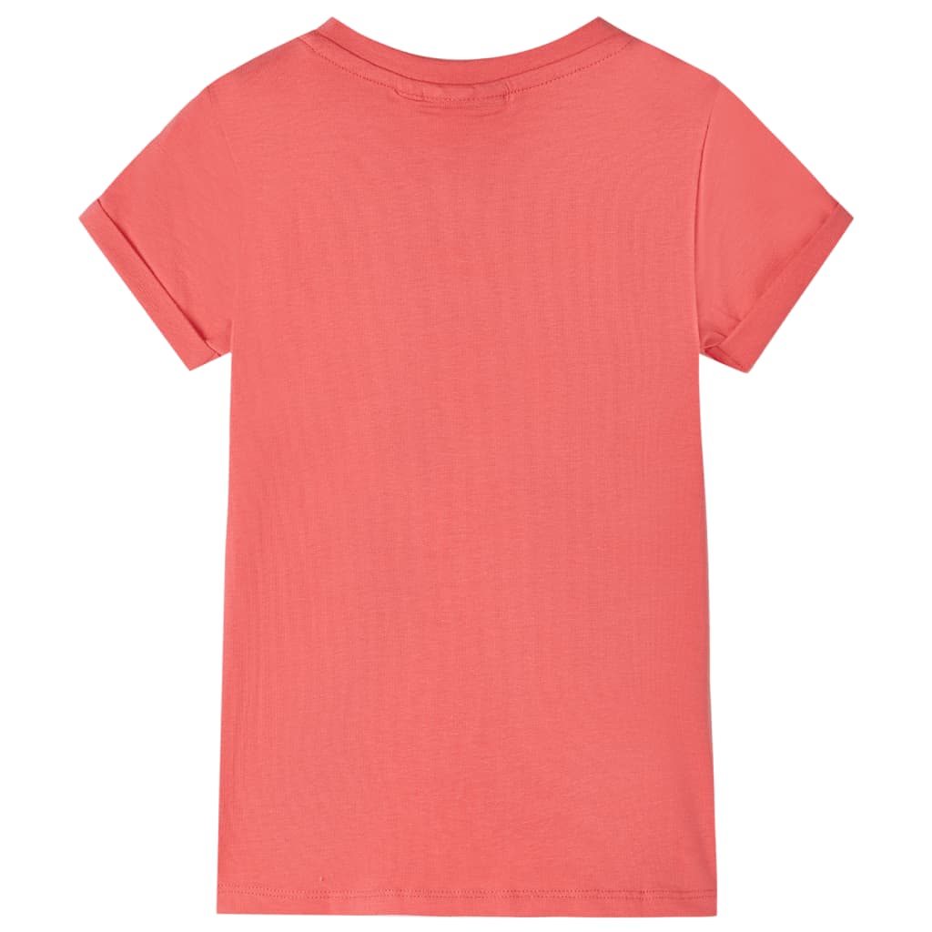 Children's T-shirt Coral Pink 116