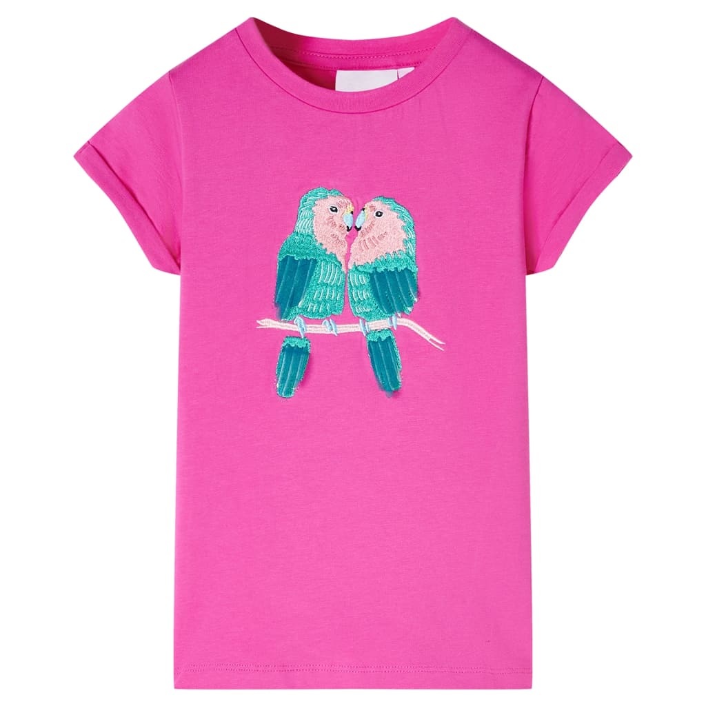 Kids' T-Shirt Dark Pink 116
