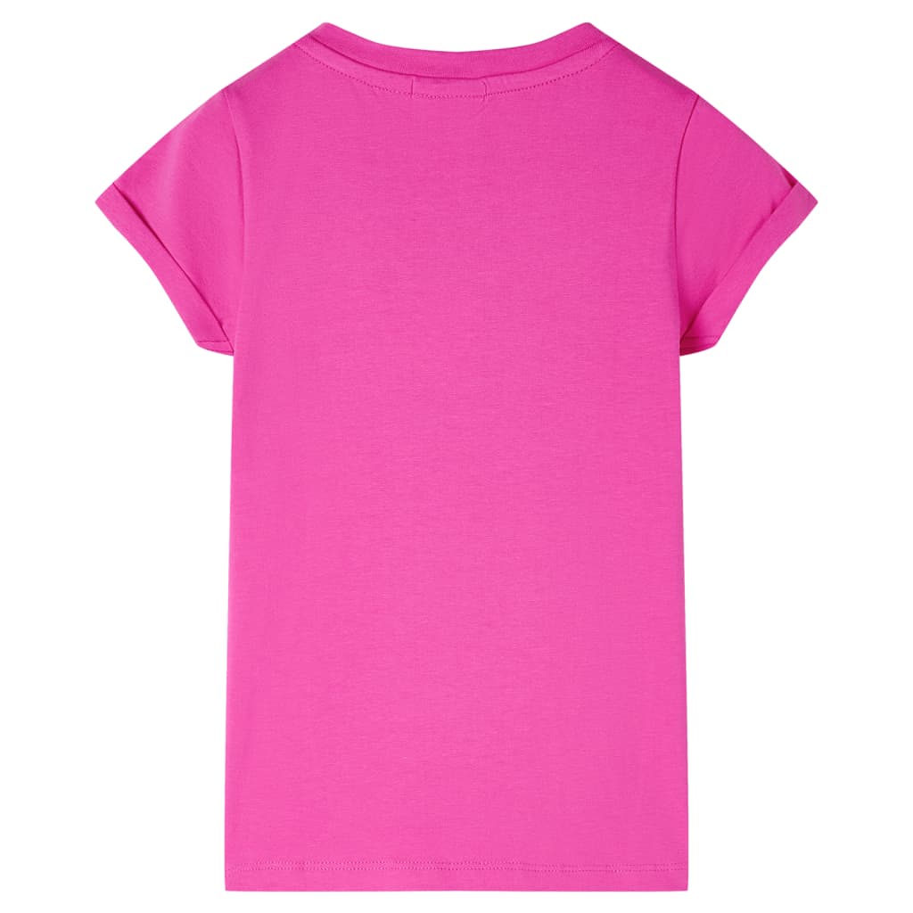 Kids' T-Shirt Dark Pink 116