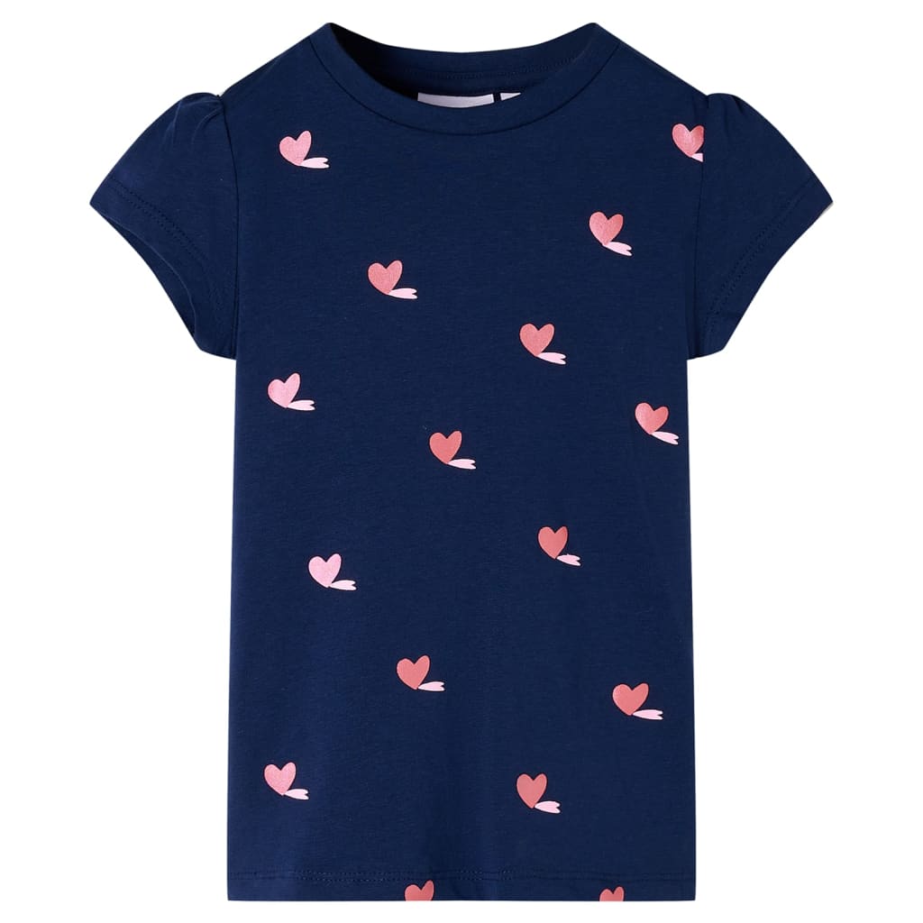 Kids' T-shirt Navy Blue 104