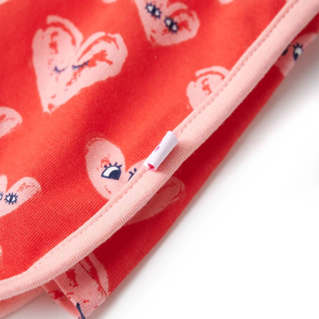 Kindershorts mit Kordelzug Rot 140