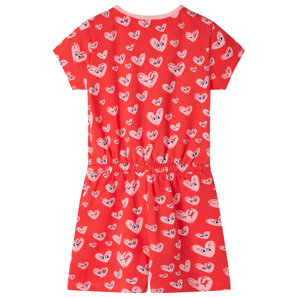 Kids' Play Suit Red 104
