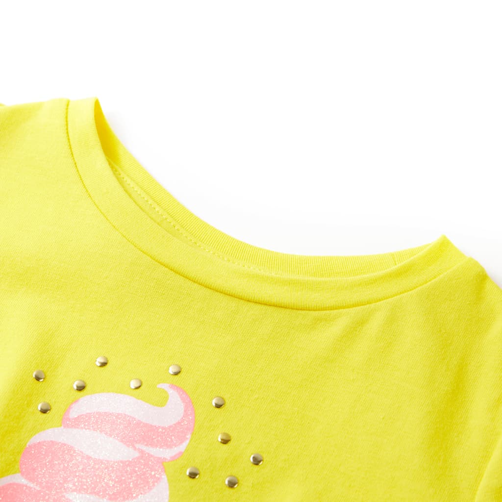 Kids' T-Shirt Yellow 104