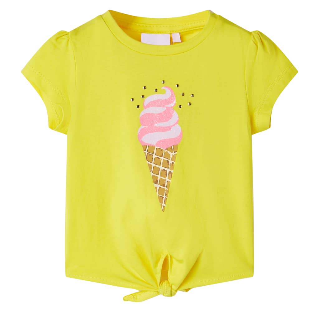 Kids' T-Shirt Yellow 140