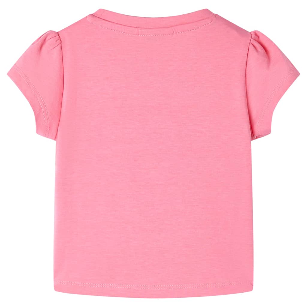 Kids' T-Shirt Bright Neon Pink 92