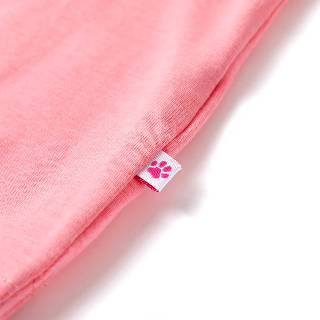 T-shirt enfant rose fluo clair 116