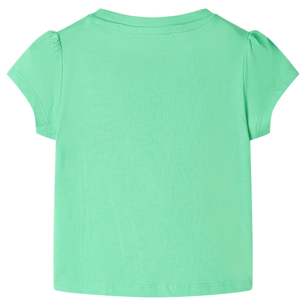 T-shirt enfant vert clair 104