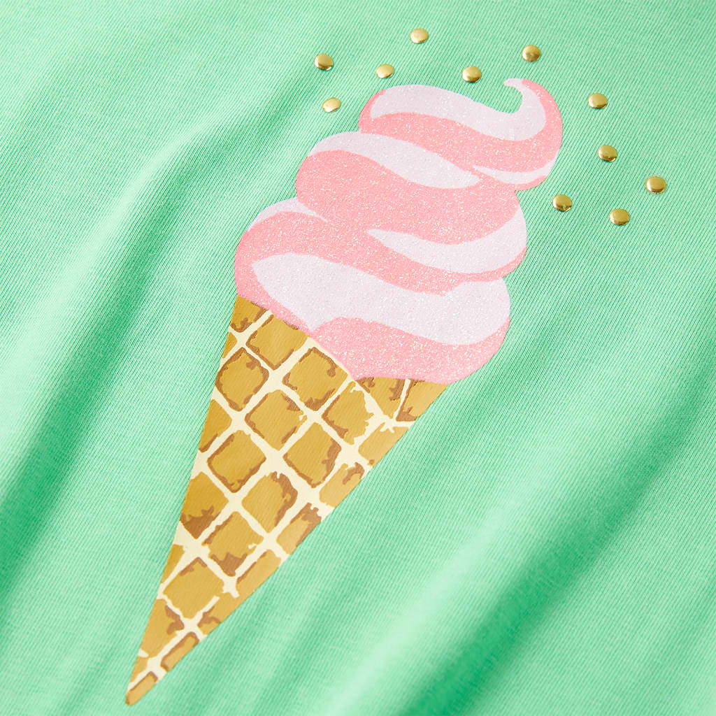 T-shirt enfant vert clair 104