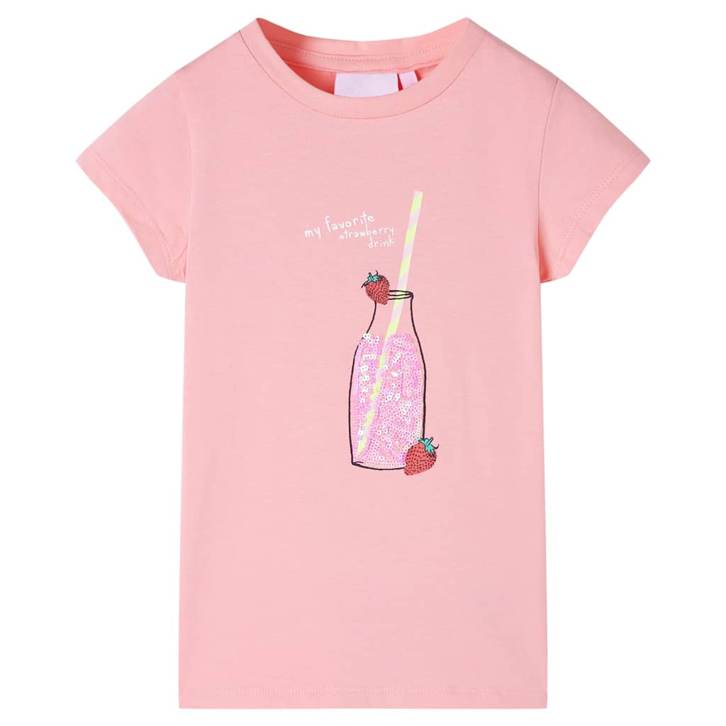 T-shirt enfant rose 116