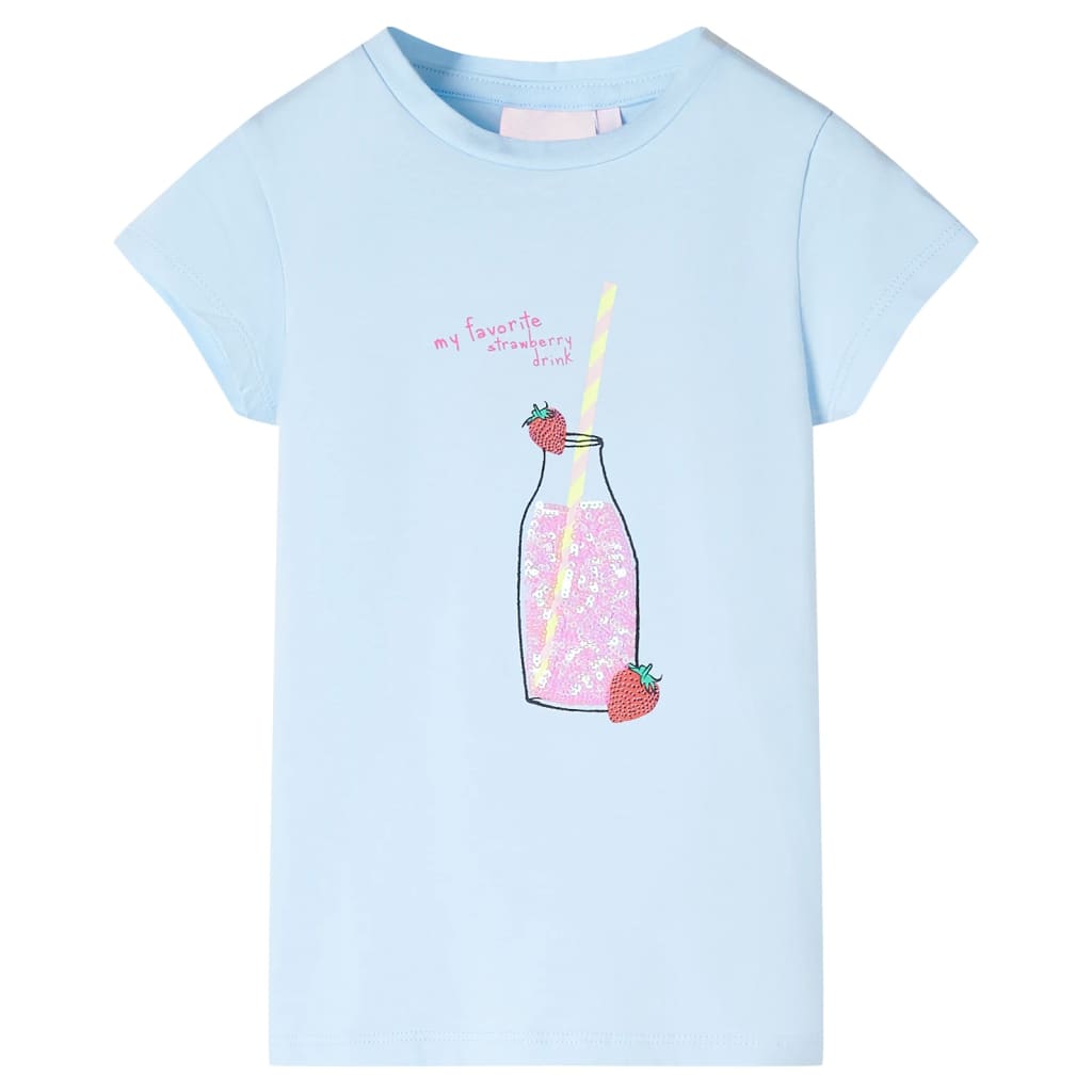 Kids' T-Shirt Light Blue 128