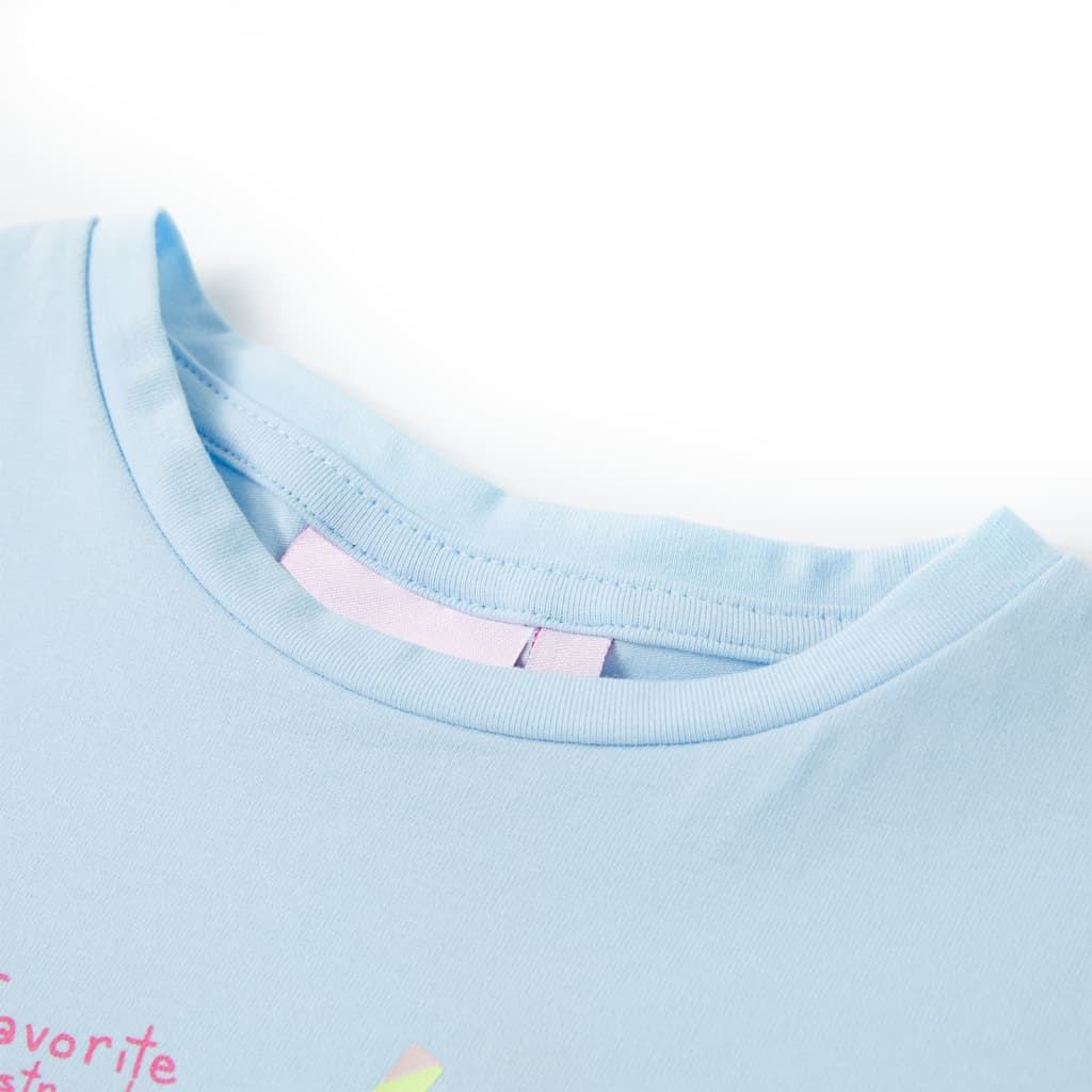 Kids' T-Shirt Light Blue 128