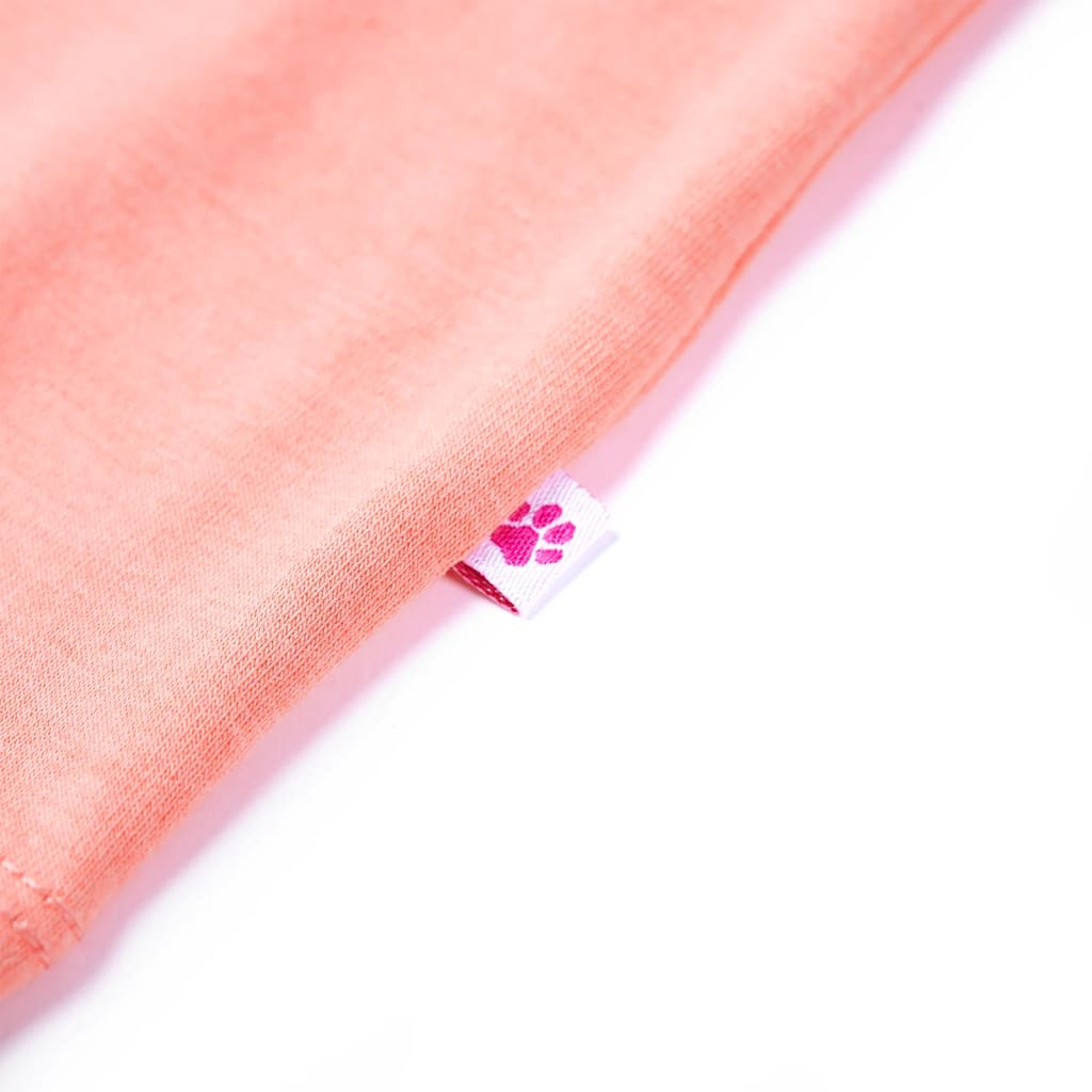 T-shirt enfant corail fluo 116