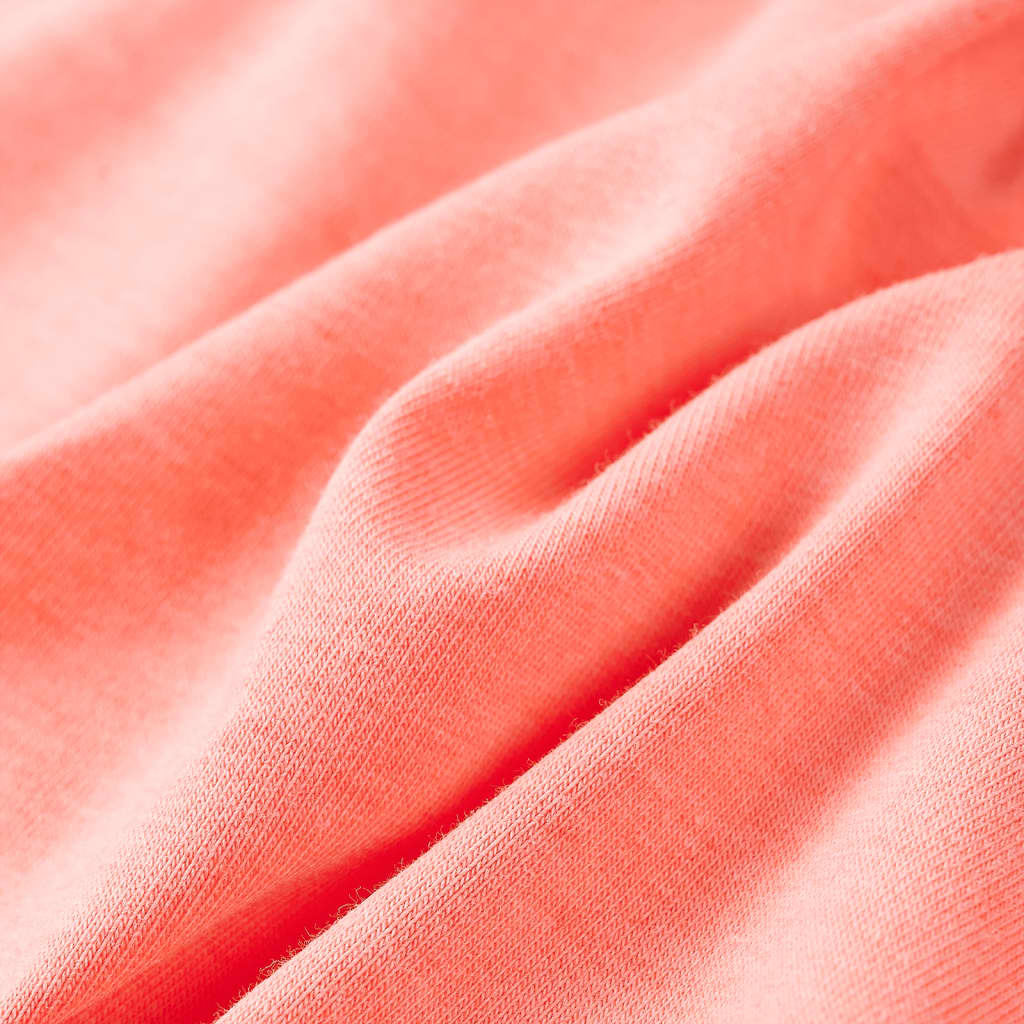T-shirt enfant corail fluo 116