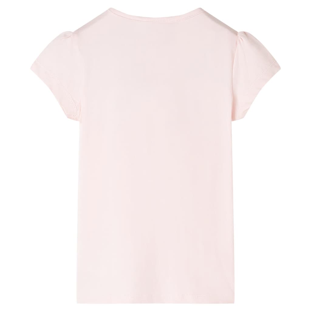 T-shirt enfant rose pâle 116