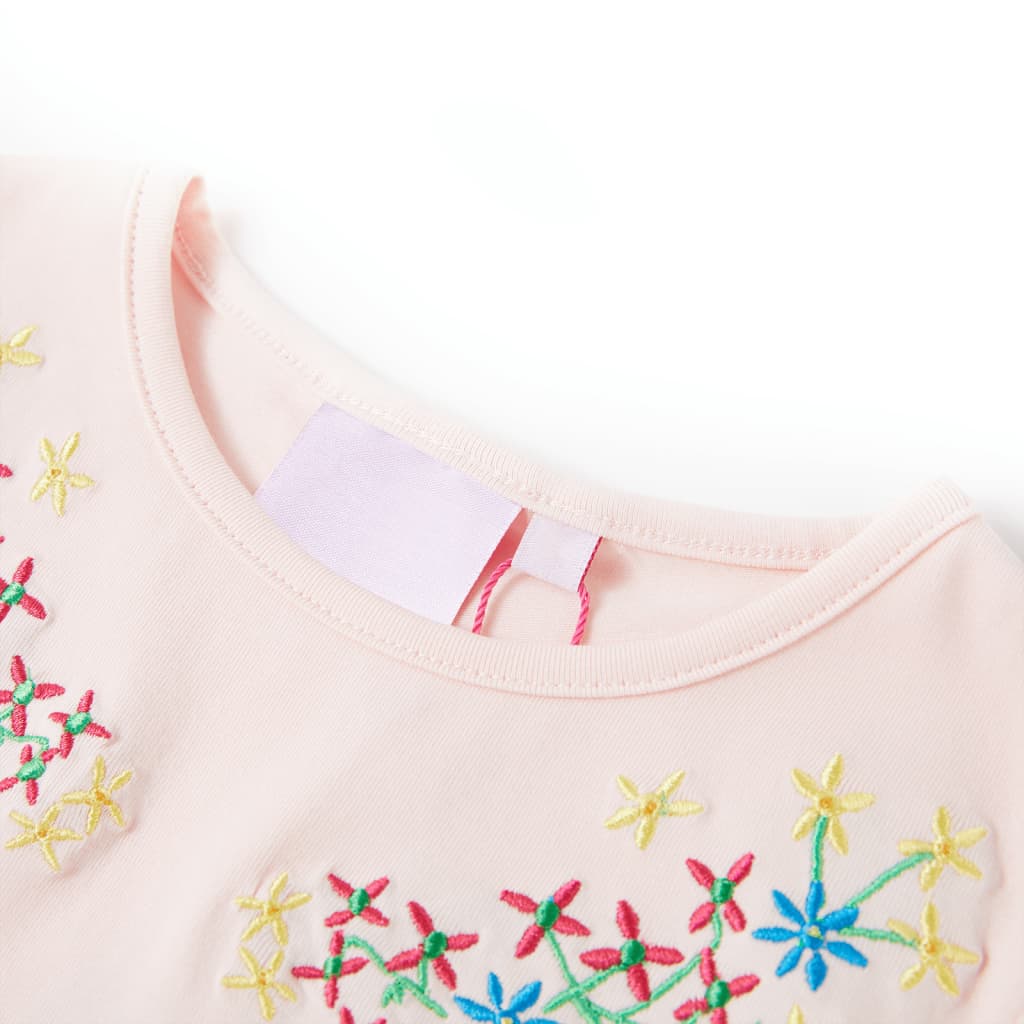 T-shirt enfant rose pâle 116