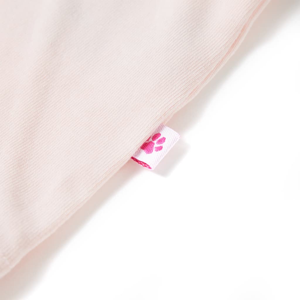 T-shirt enfant rose pâle 116