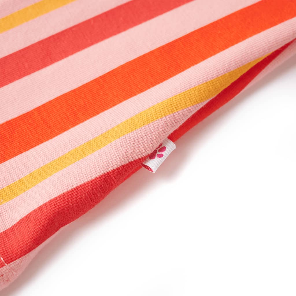 Robe d'enfant avec cordon de serrage Rose et Rouge 104
