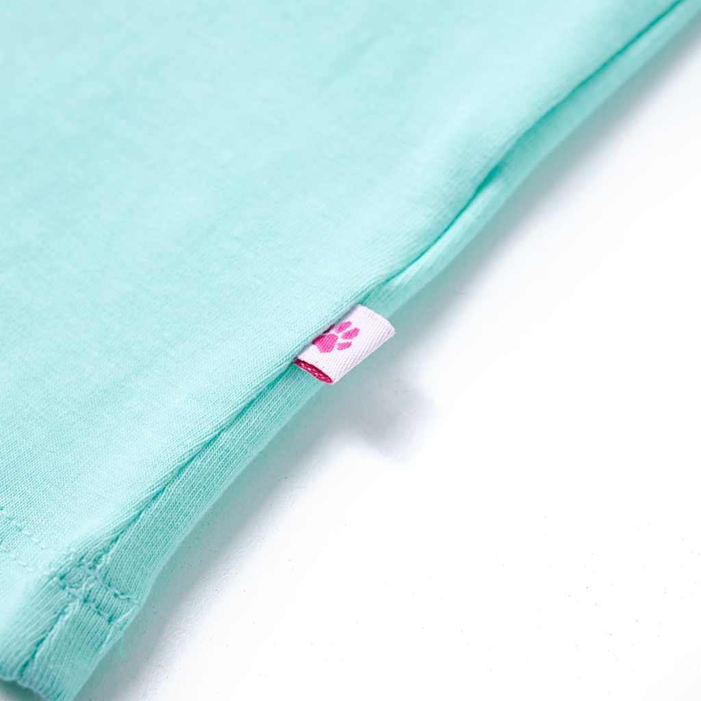 T-shirt enfant vert menthe clair 128