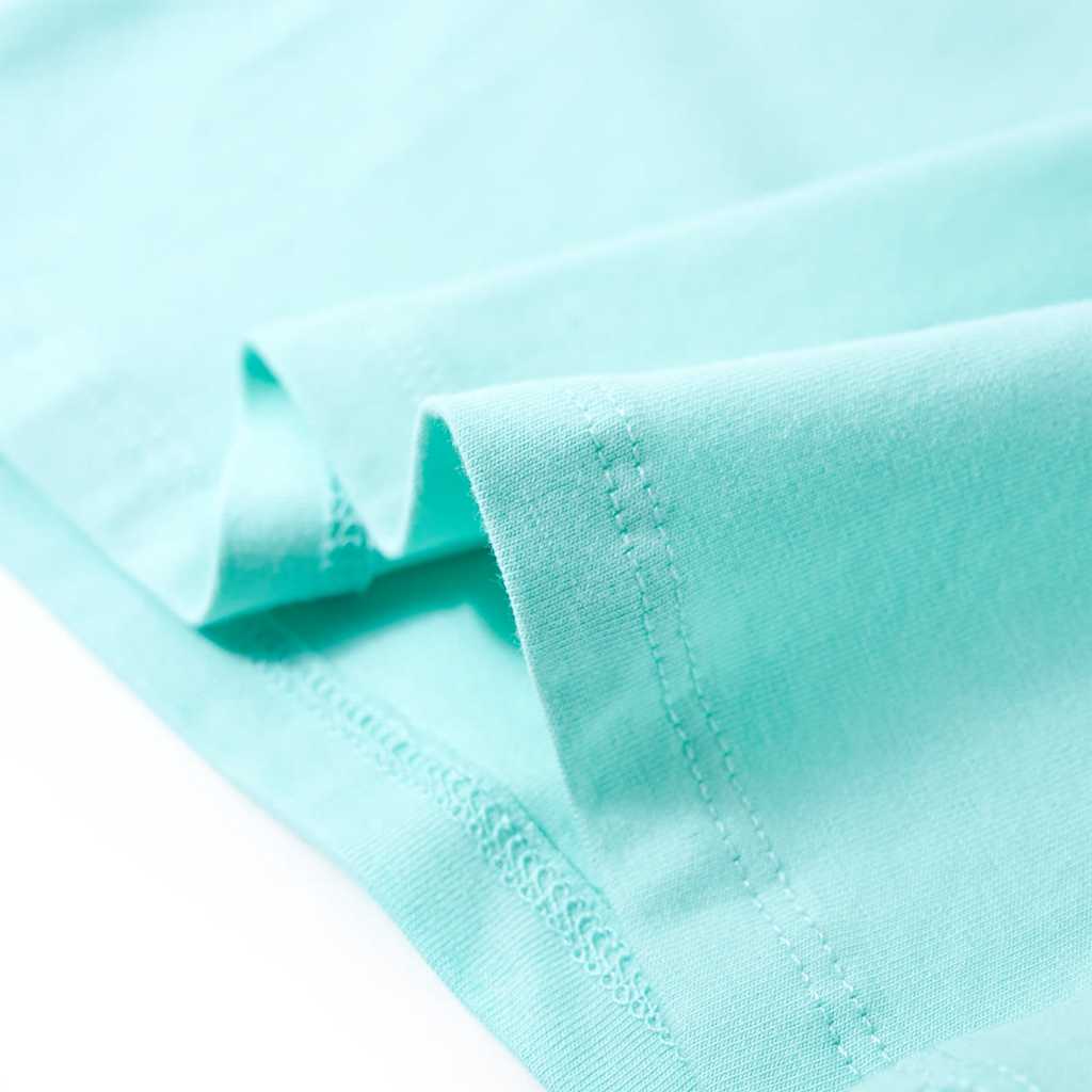 T-shirt enfant vert menthe clair 128