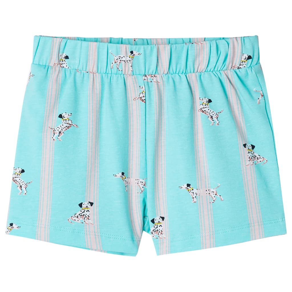 Kinderpyjama mit Kurzen Ärmeln Ecru 140