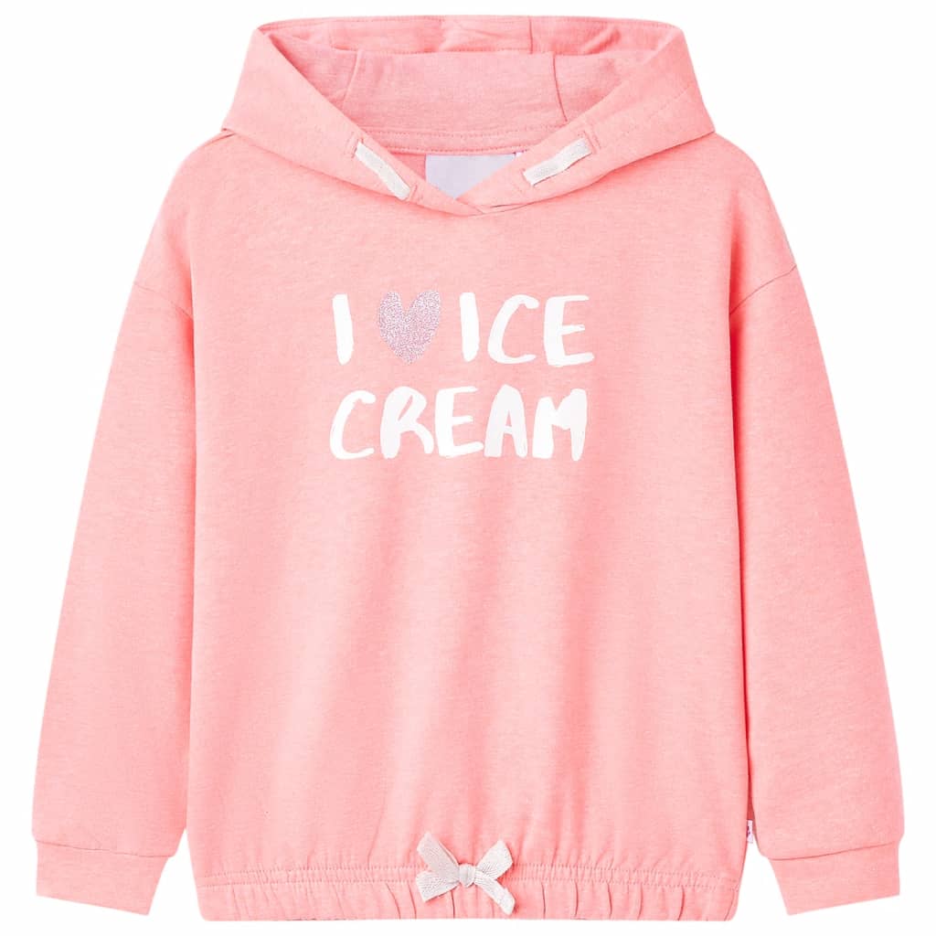 Kids' Hoodie Light Pink 140