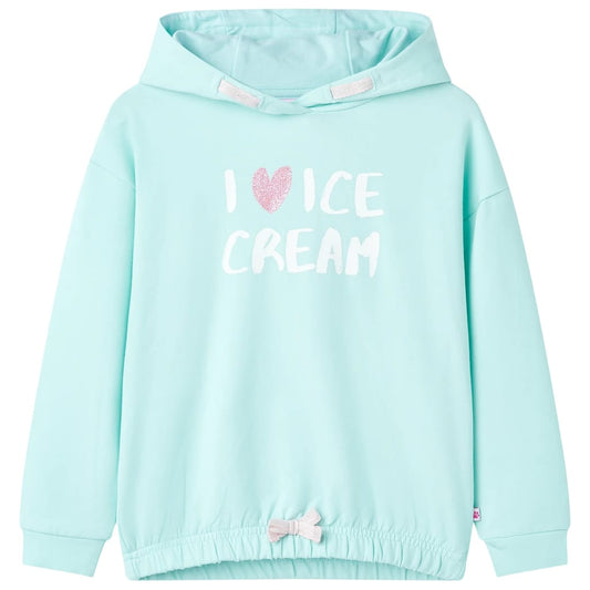 Kids' Hoodie Light Blue 140