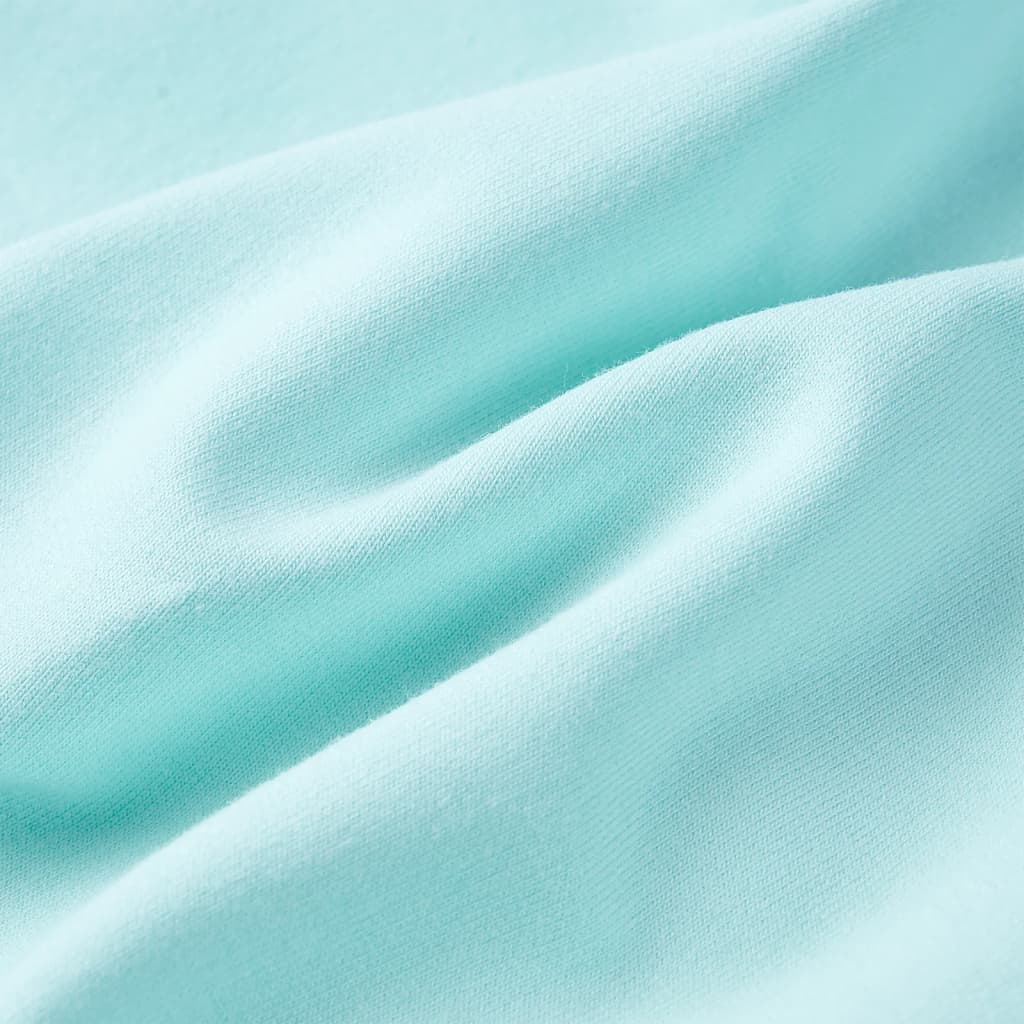 Kinder-Kapuzenpullover Hellblau 140