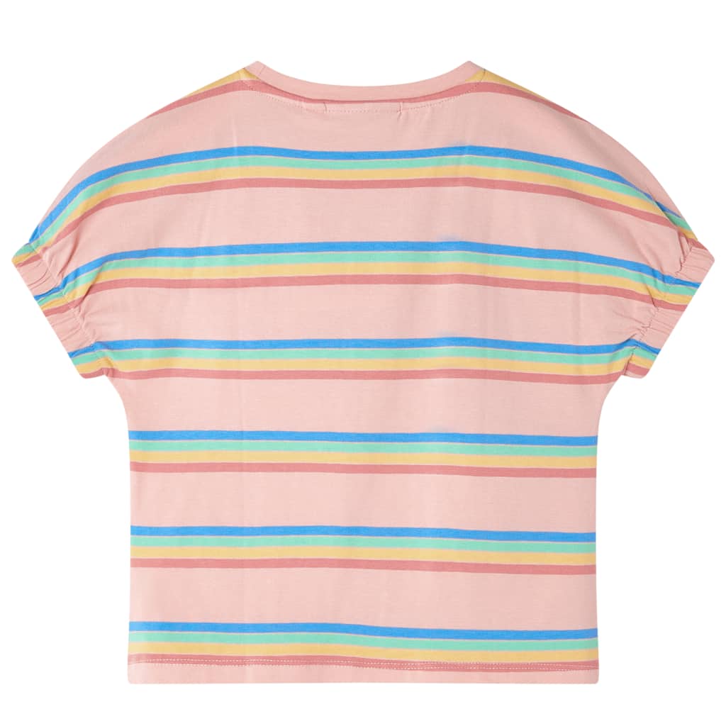 T-shirt enfant rose pêche 128