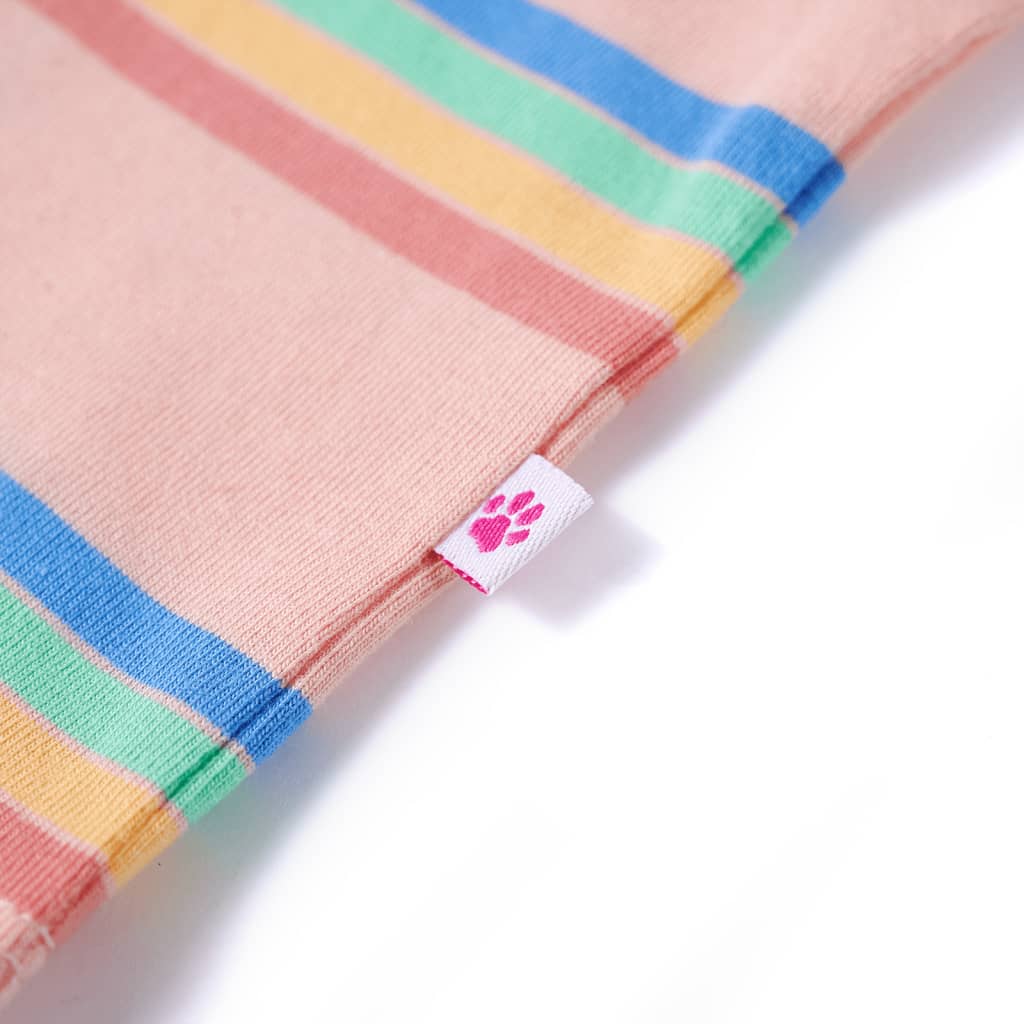 T-shirt enfant rose pêche 128