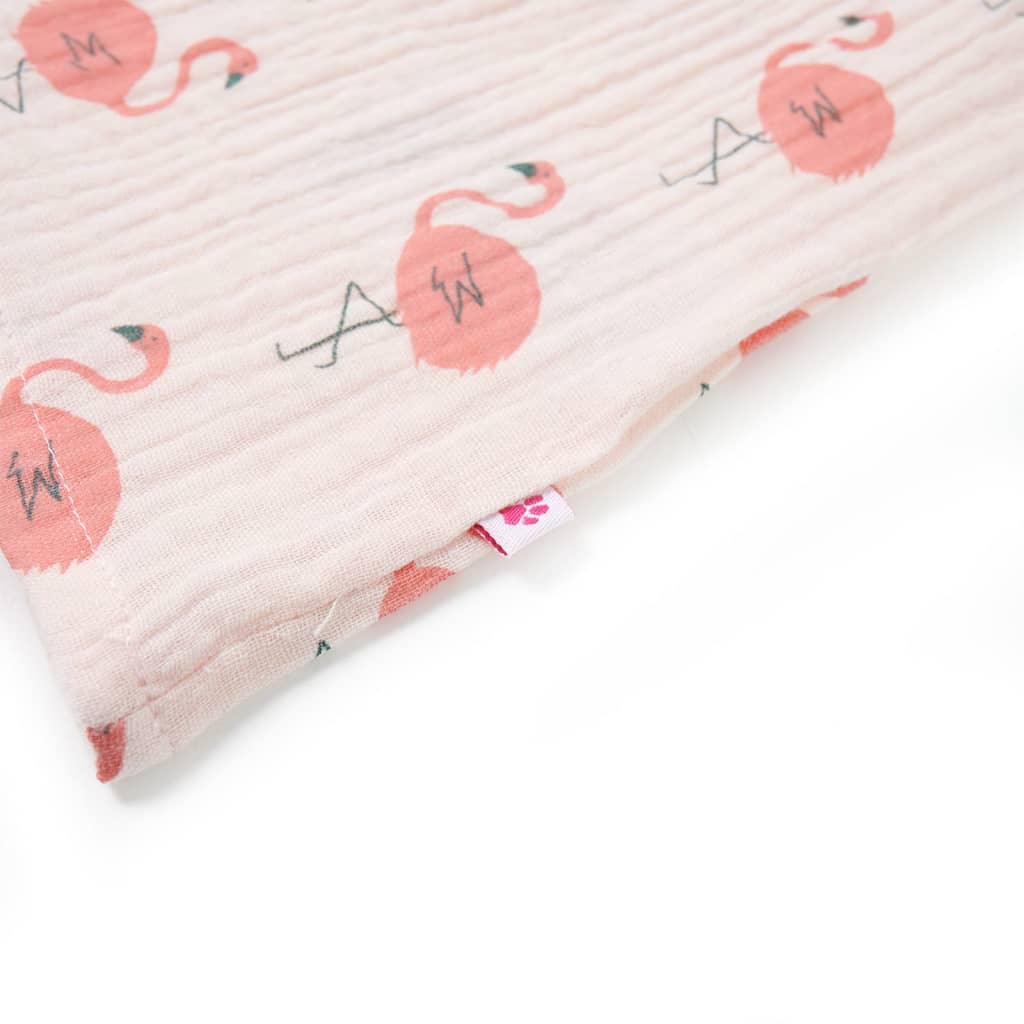 Robe enfant à volants rose clair 116