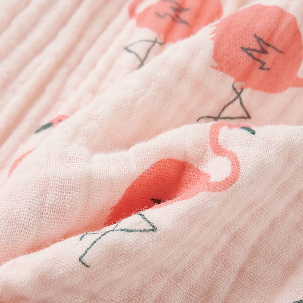 Robe enfant à volants rose clair 116