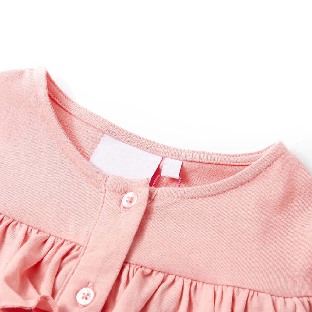 Kinder-T-Shirt Mittelrosa 116