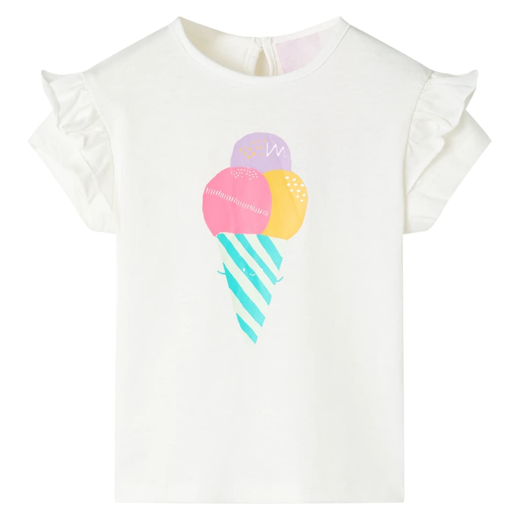 T-shirt enfant écru 116