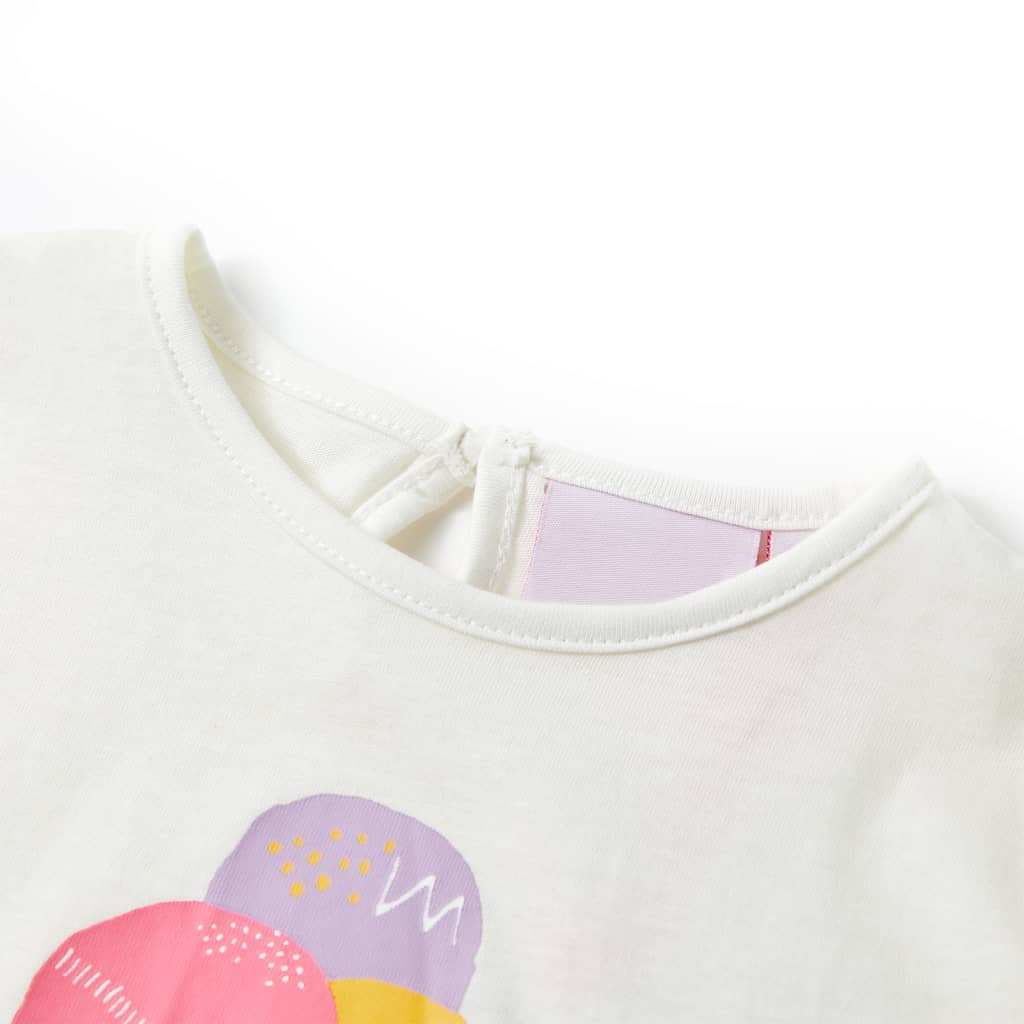 T-shirt enfant écru 116