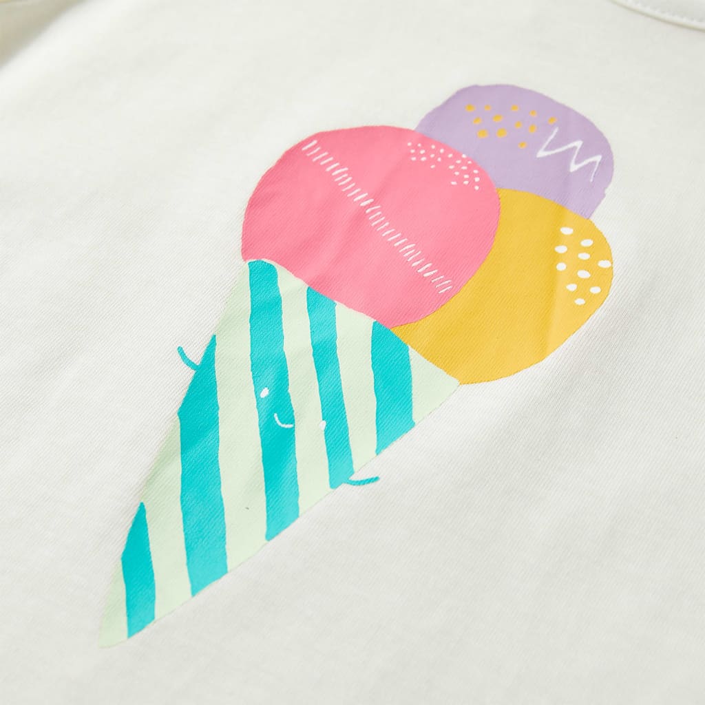 T-shirt enfant écru 116
