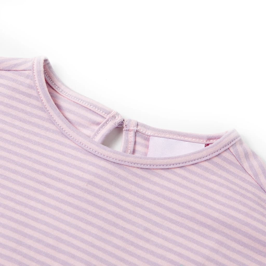 T-shirt enfant à manches volantées violet 104