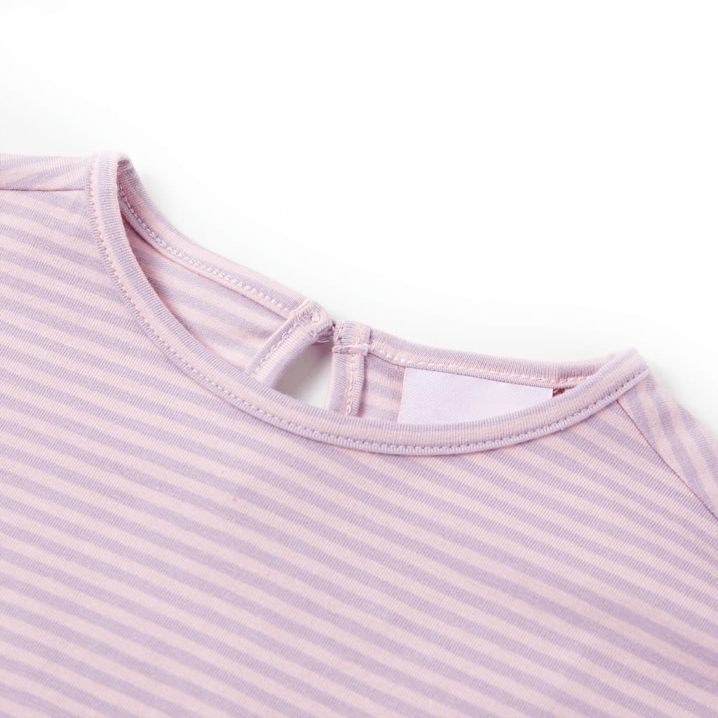 Children's T-shirt with ruffle sleeves Purple 116