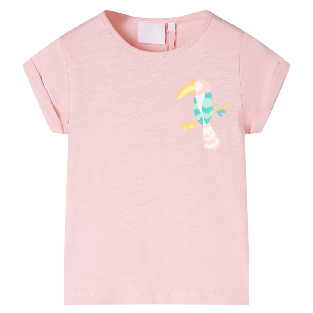 T-shirt enfant rose clair 116