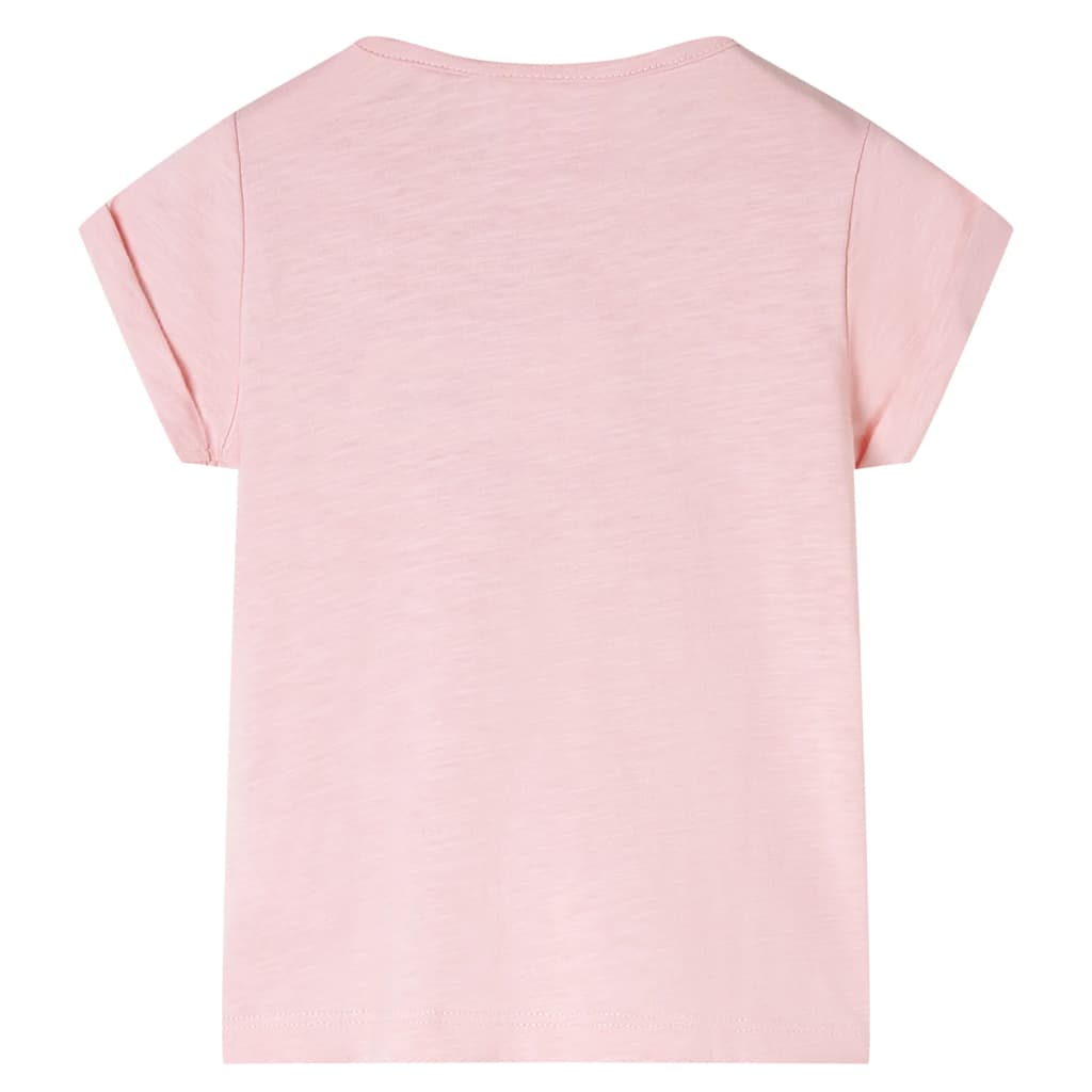 T-shirt enfant rose clair 116