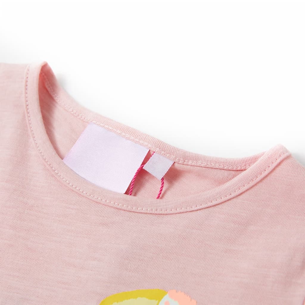 T-shirt enfant rose clair 116
