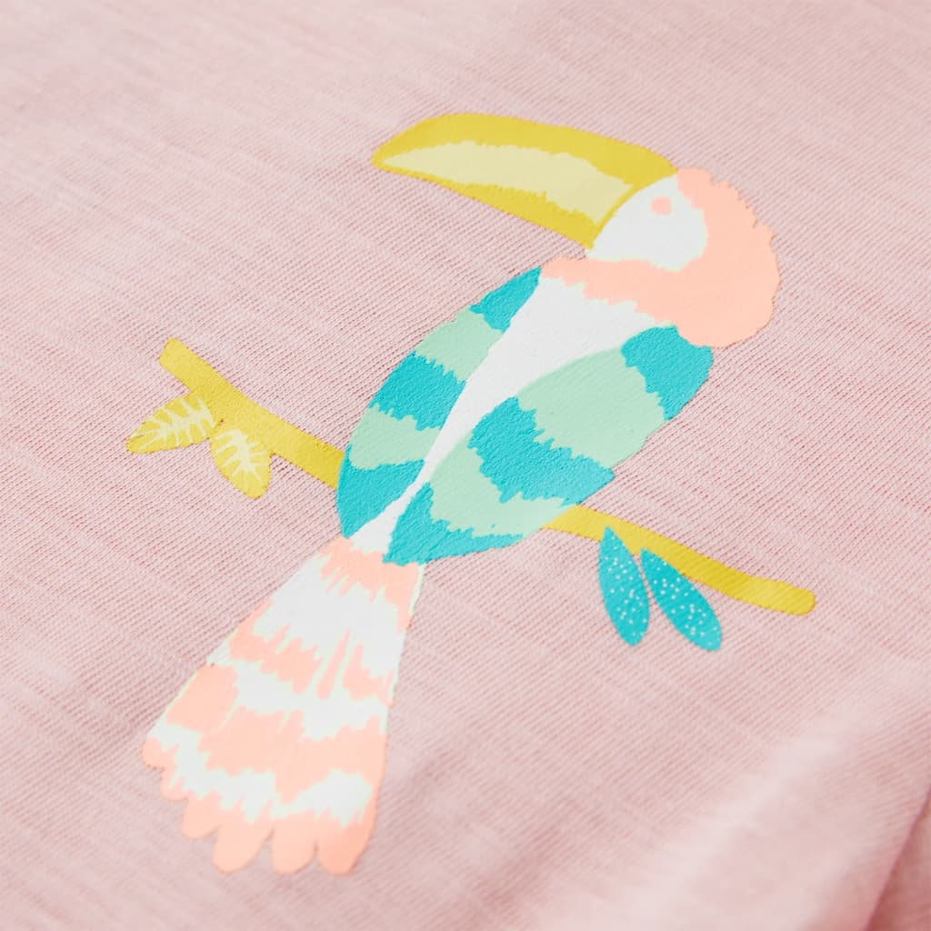 T-shirt enfant rose clair 116