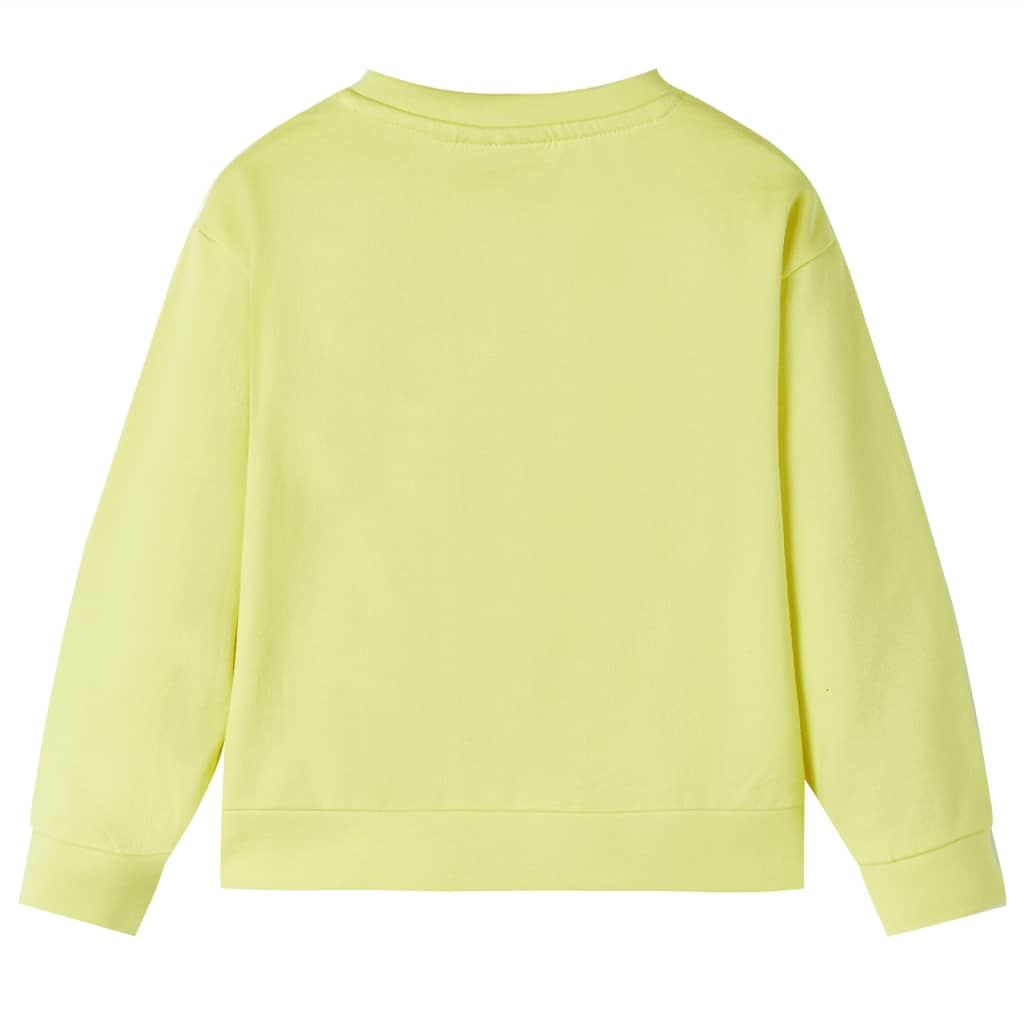 Sweatshirt enfant Jaune 104